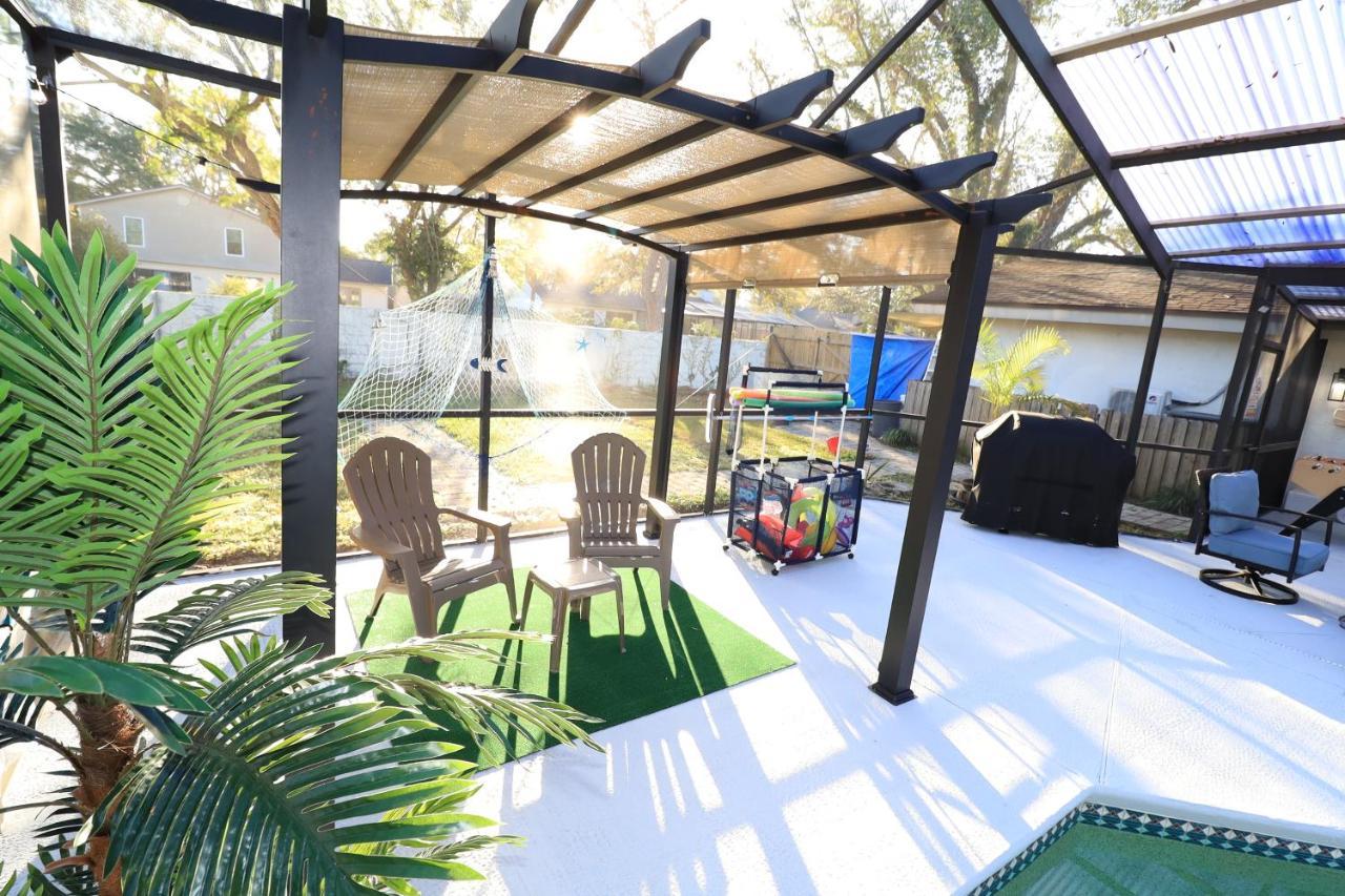 Boho Oasis With Pool- Paradise For Work & Fun 탬파 외부 사진