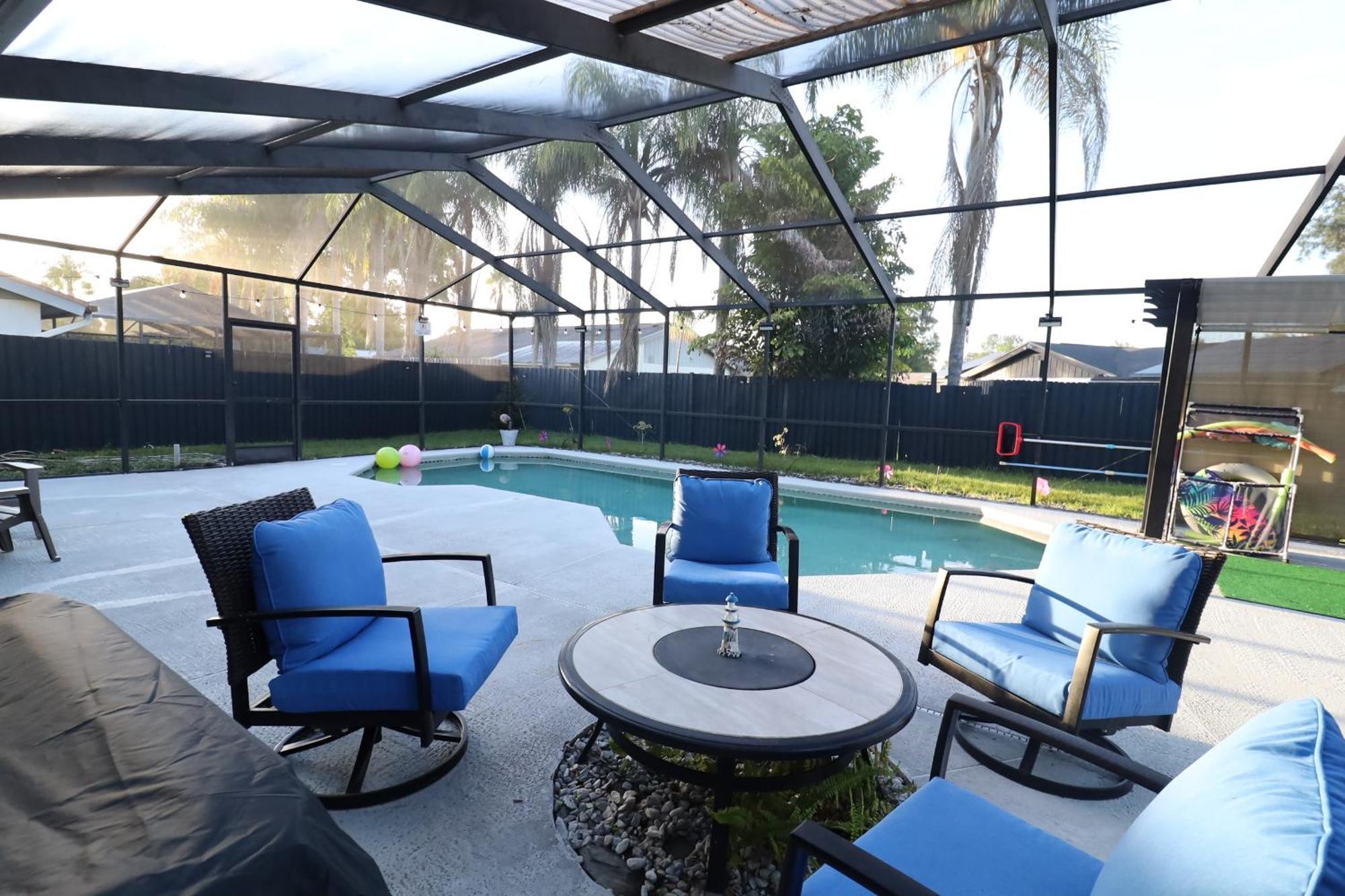 Boho Oasis With Pool- Paradise For Work & Fun 탬파 외부 사진